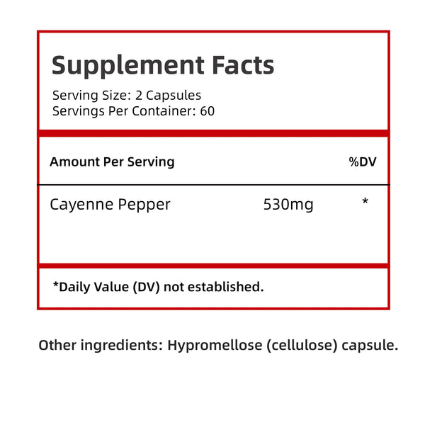 SpiceBoost Cayenne Capsules