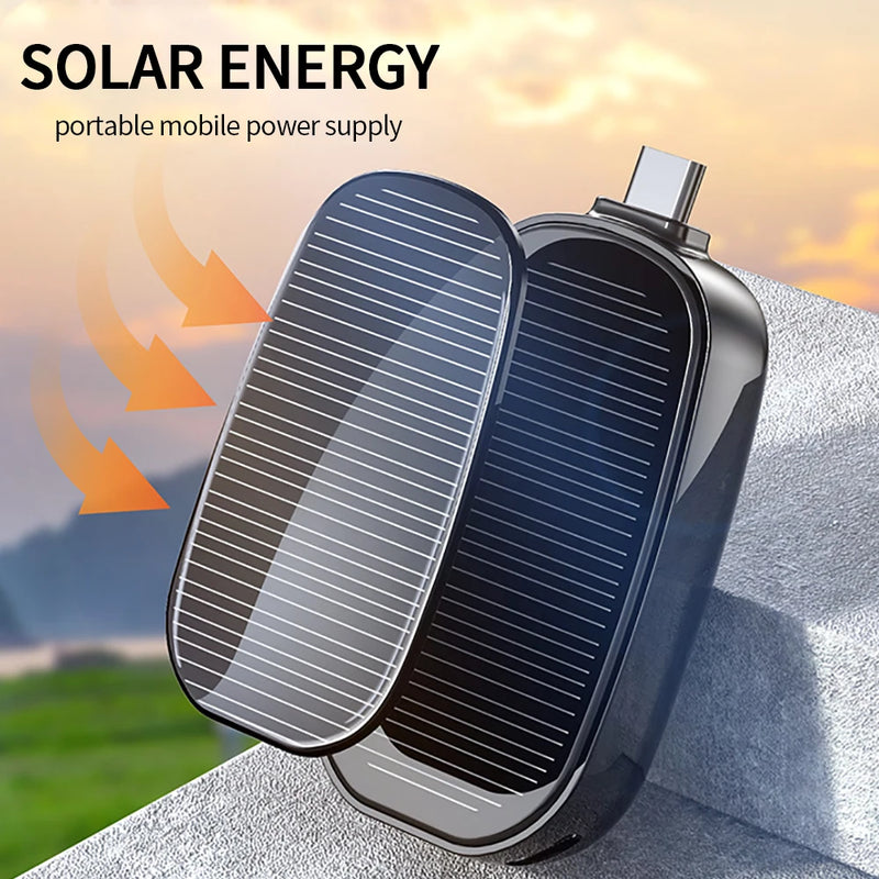 Solar Keychain Power Bank