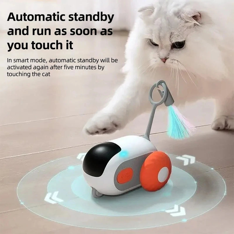 Smart Cat Toy Car