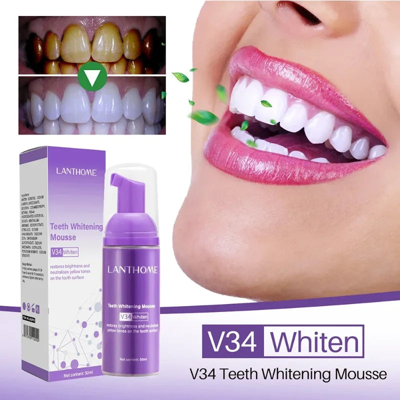 BrightSmile V34 Mousse Toothpaste