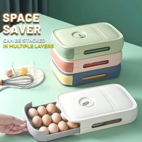 New Modern Egg Holder With Lid (Container)