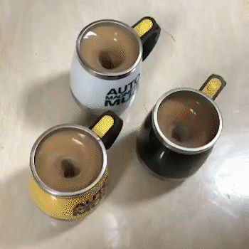 Auto-stirring Mug