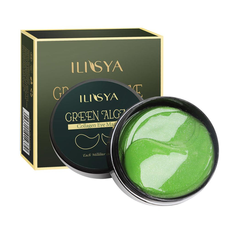 Get the bright and youthful eyes you deserve with Ilisya's 60pcs-Gold Collagen Eye Mask!