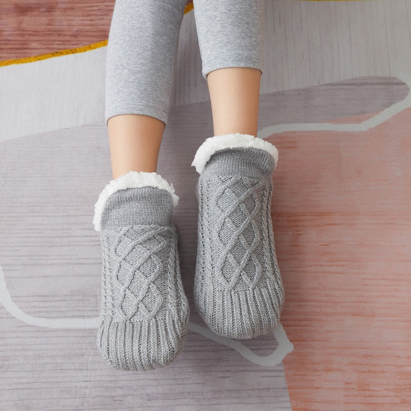 Winter Woolen Socks Women or Men Socks Slippers