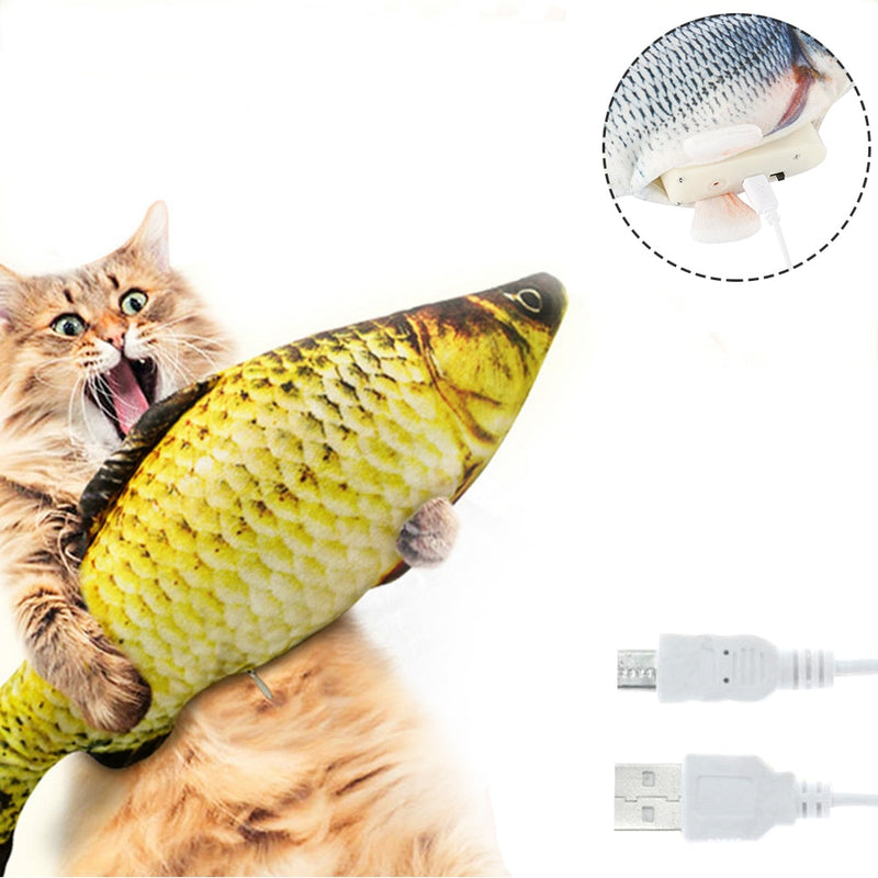 Electronic Cat Toy 3D Fish Electric Simulation
