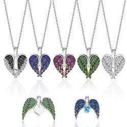 Wings Necklace Zircon