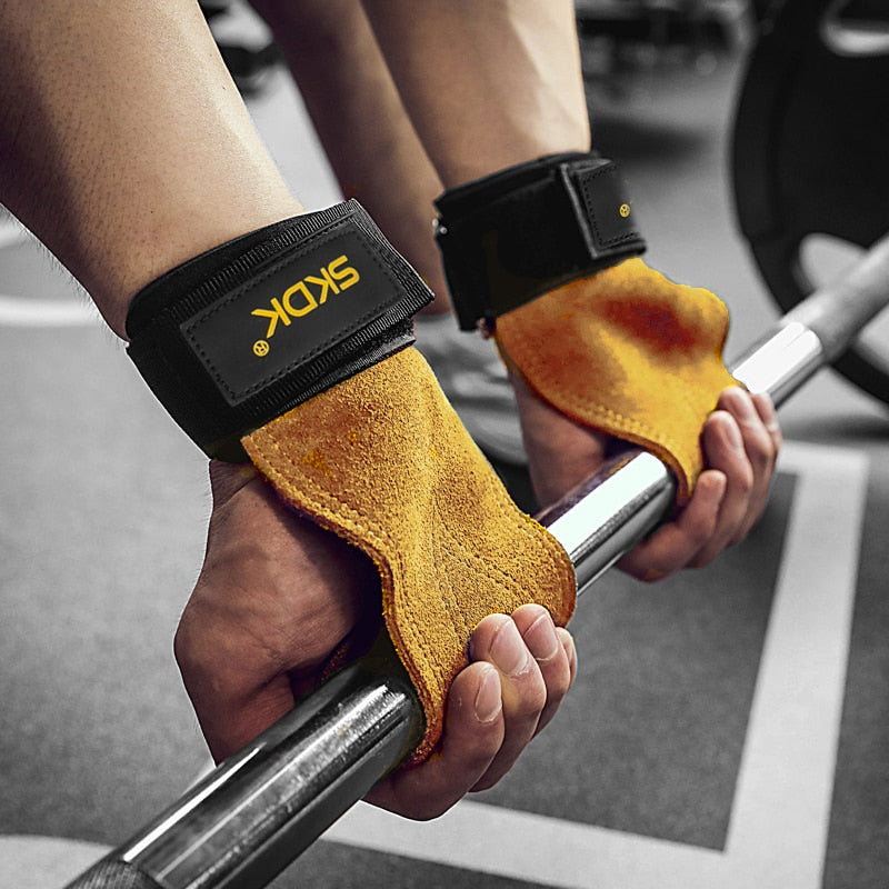 Cowhide Gym Gloves