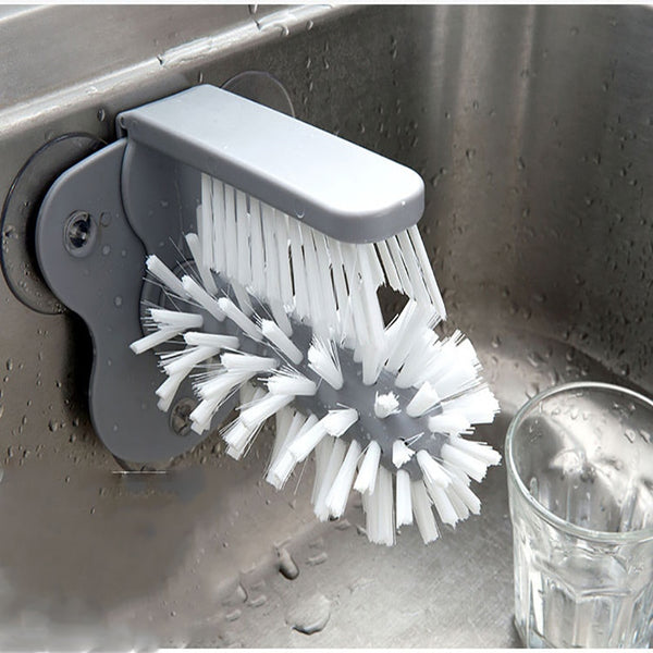 Super Cup Scrubber Brush Cleaner