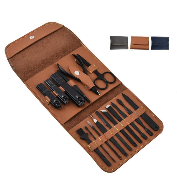 Stainless Steel Nail Cutter Set Straight Edge Nail Clipper