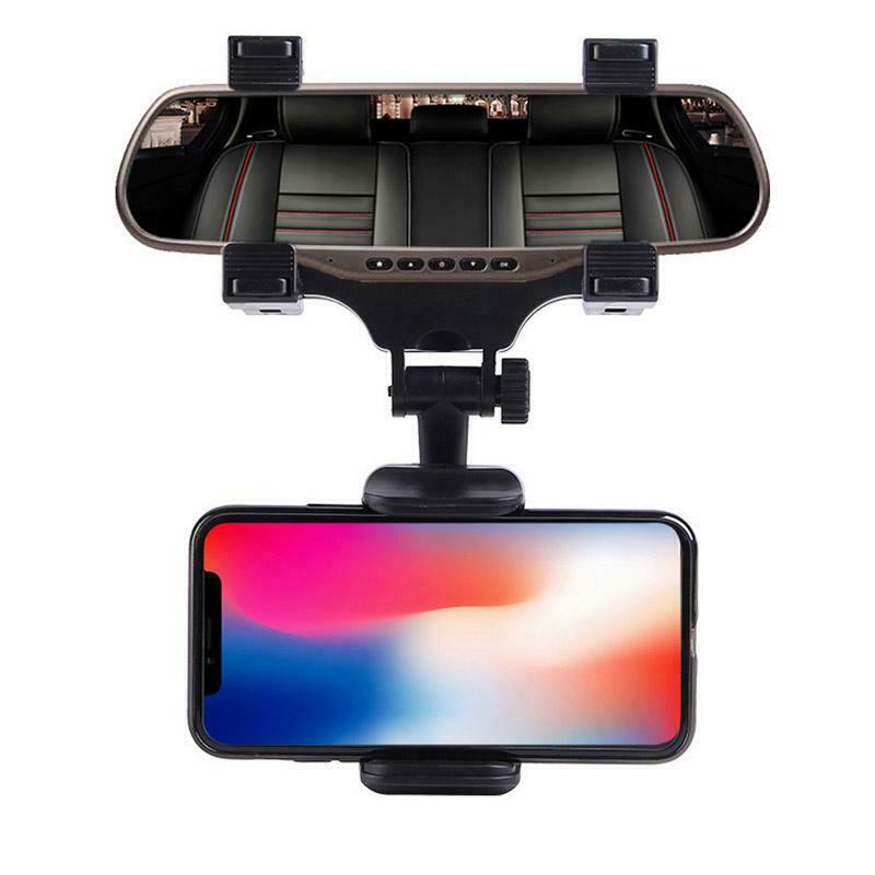 Universal Car Rear-view Mirror Mount Holder GPS 360°