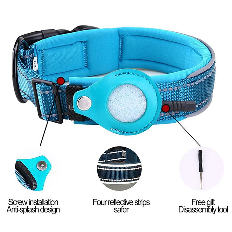 Pet Collar Anti-Lost Pet Loss Prevention Collar For Apple Airtag Tracker