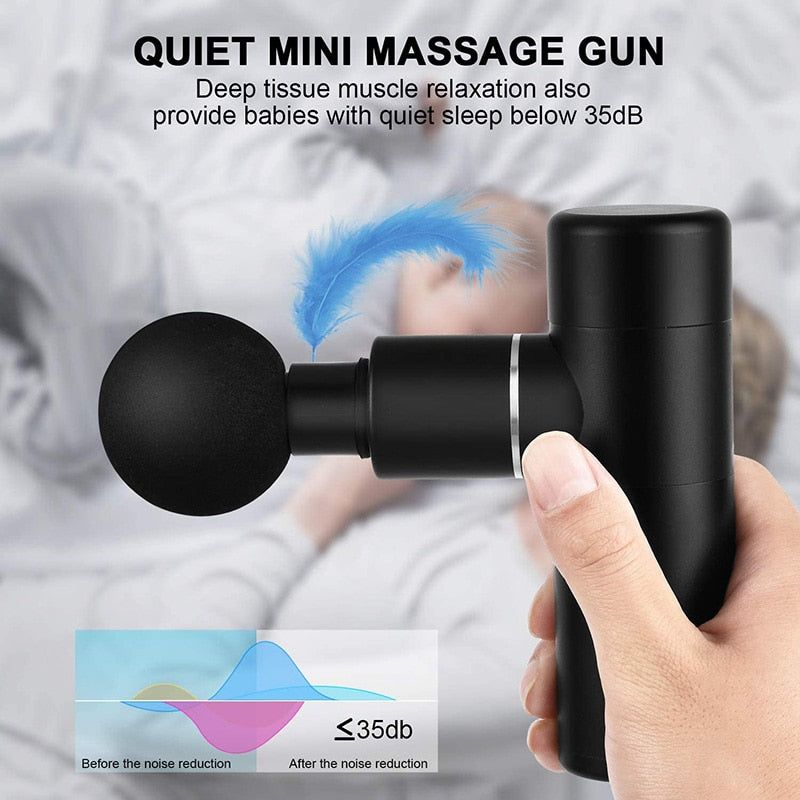 NEW Mini Electric Muscle Massage Gun Pocket
