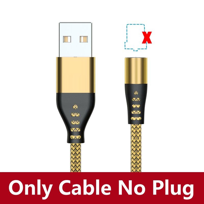 Magnetic Micro USB Type C Cable For iPhone - Xiaomi -Samsung- Mobile Phones (Fast Charging)