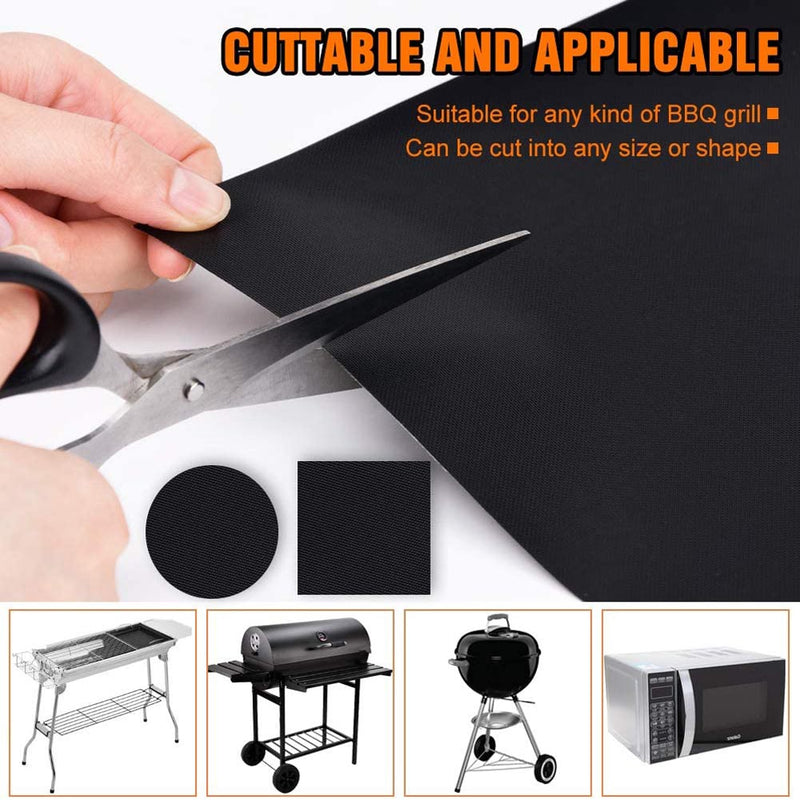 BBQ Grill Mat Barbecue Outdoor Baking Non-stick Pad (Reusable)