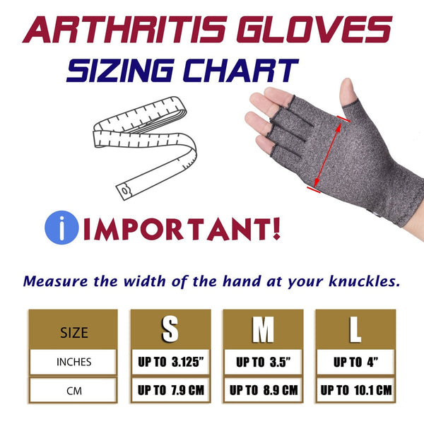 End Hand Pain Today with Compression Arthritis Gloves