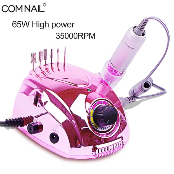 Newest Nail Polishing Drill Manicure + Art Tools Kit.