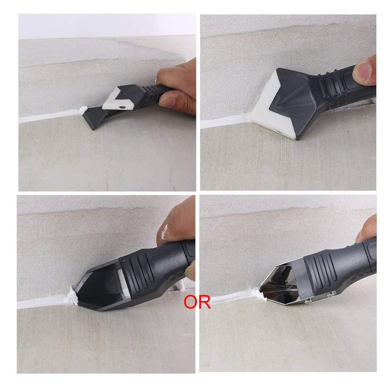 3 In 1 Glass Glue Angle Scraper & Tile Gap Re-filler