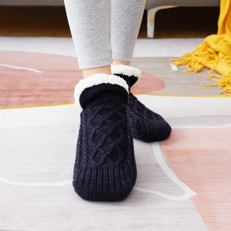 Winter Woolen Socks Women or Men Socks Slippers
