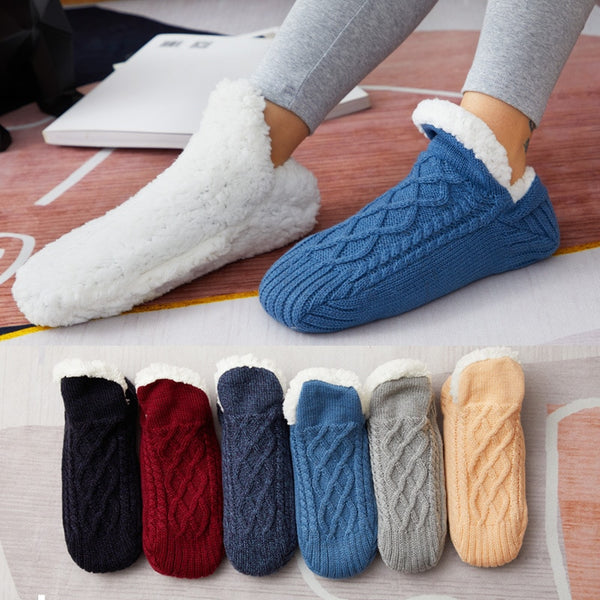 Winter Woolen Socks Women or Men Socks Slippers