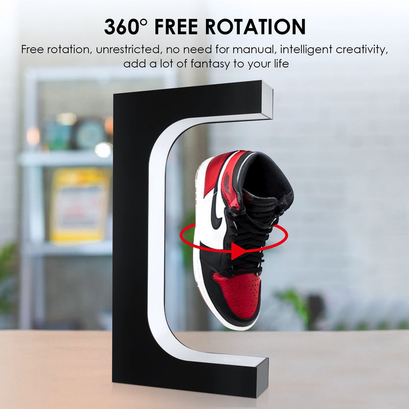 Magnetic Levitation LED Floating Shoe 360 Degree Rotation