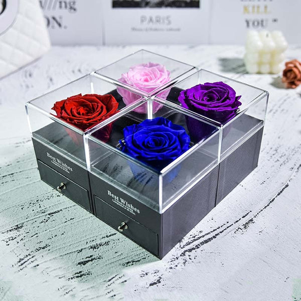 Rose Jewelry Box Preserved Flower