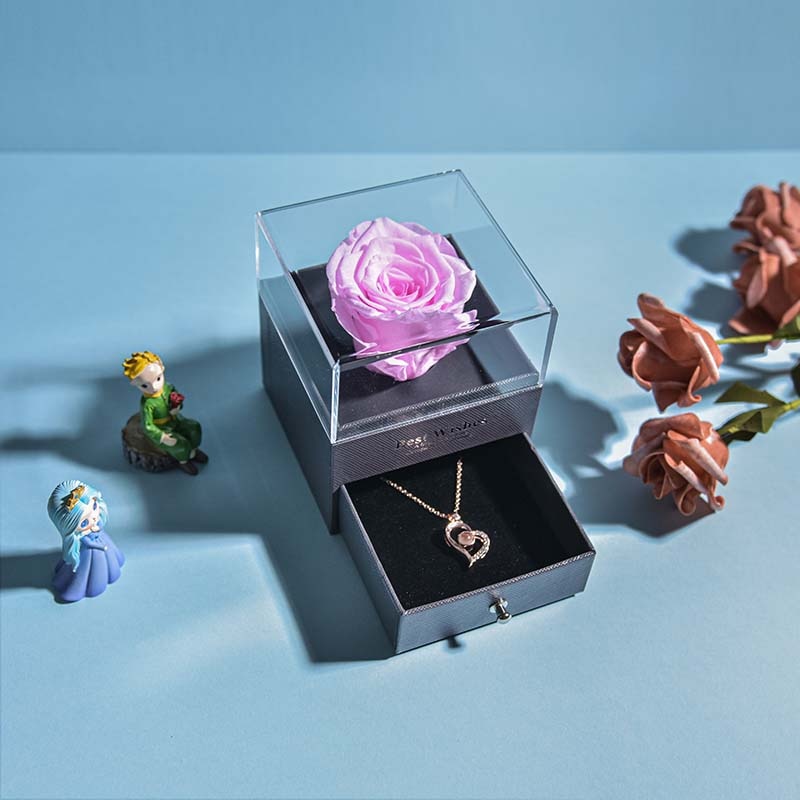 Rose Jewelry Box Preserved Flower
