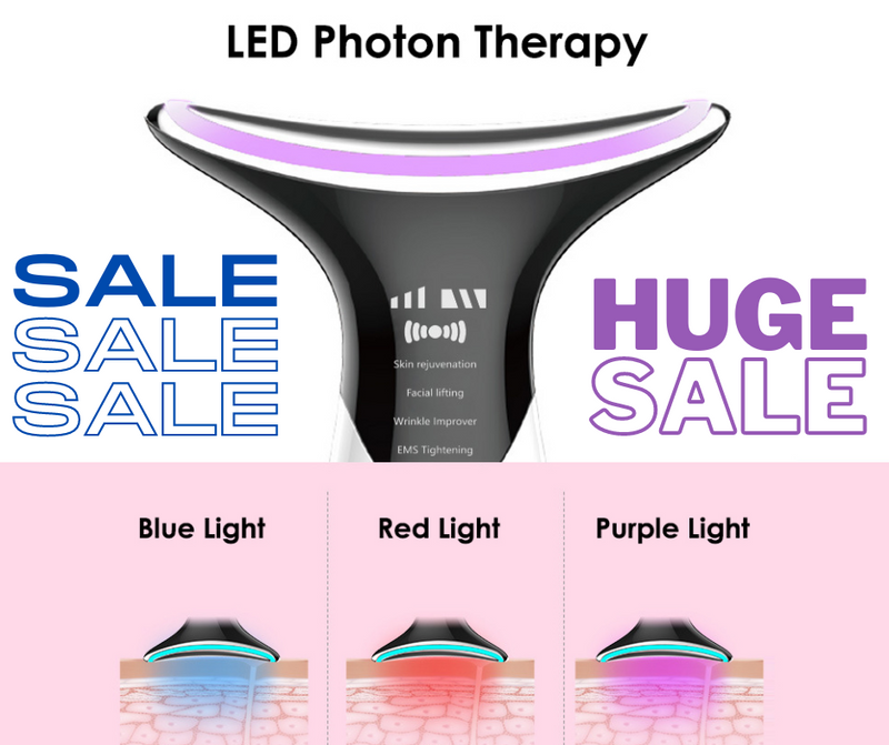 Beauty Device LED Photon Therapy ( Neck + Face )