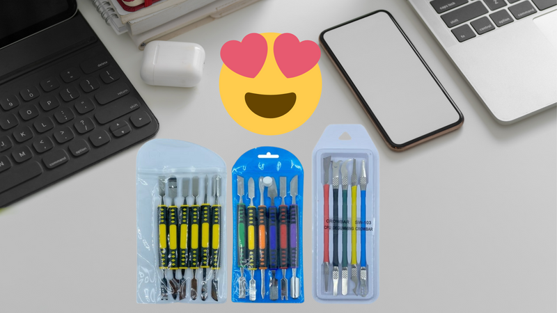 6pcs Mini Crowbars Set - Repair Tool kit For (Mobile Phone) (Notebooks) (Remotes)