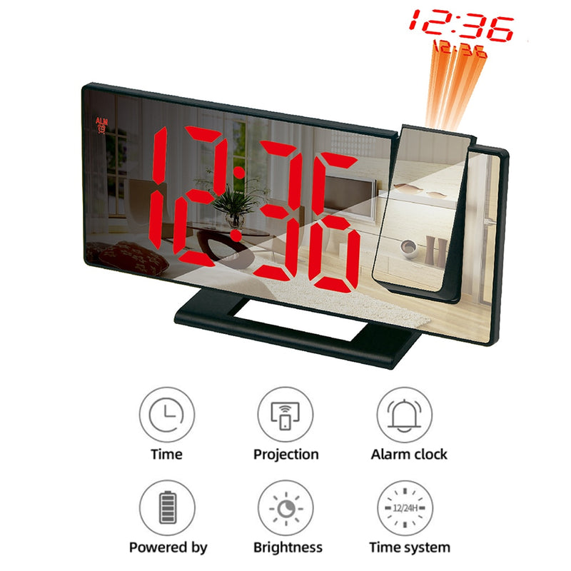 Progital- Projection Digital Alarm Clock
