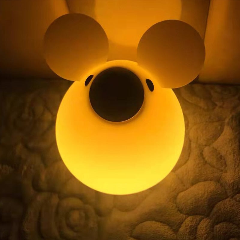 Cute Light Night Lamp Mouse
