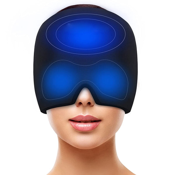 Headache Hero: Instant Relief with Hot/Cold Therapy Wearables