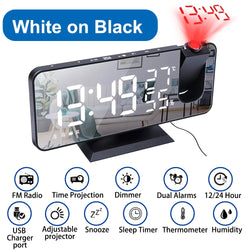 Progital- Projection Digital Alarm Clock