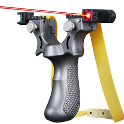 High-power Laser Aiming Slingshot Outdoor Sports Hunting Shooting Catapult Competition Practice Using High Precision Solid