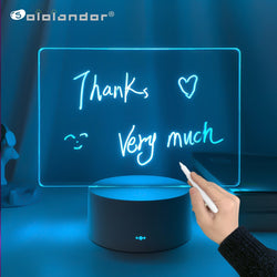 Rewritable Night Light with Message