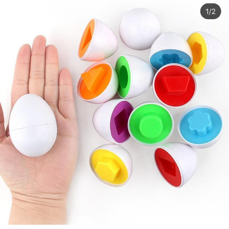 Montessori Geometric Eggs-Baby Toys