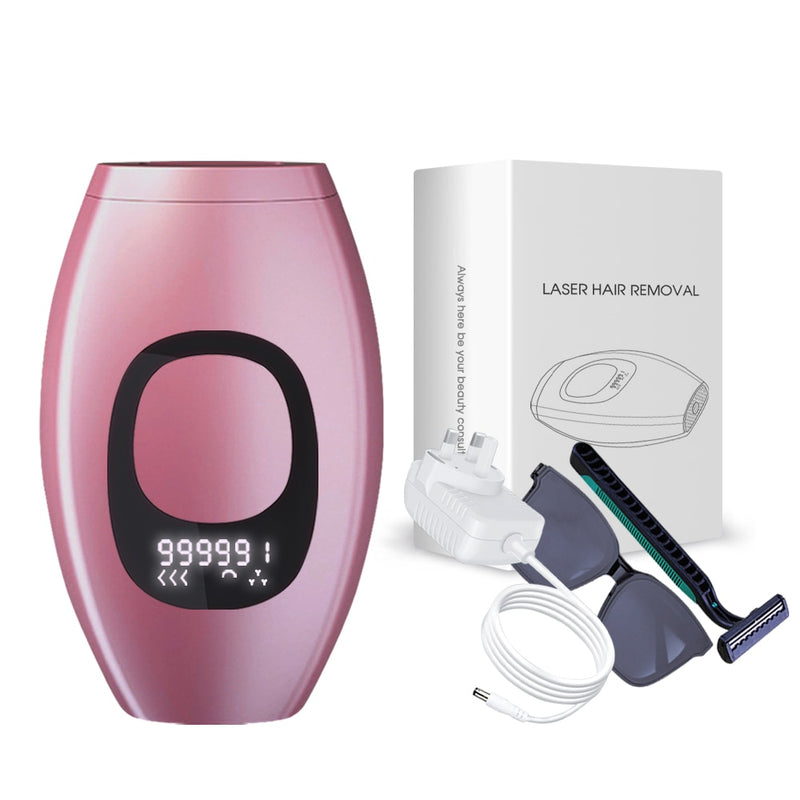 [ZS] 5-Level LCD 999,999 Flashes Bikinis IPL Pulses Epilator Painless Laser Hair Removal Facial Professional Depilator Devices
