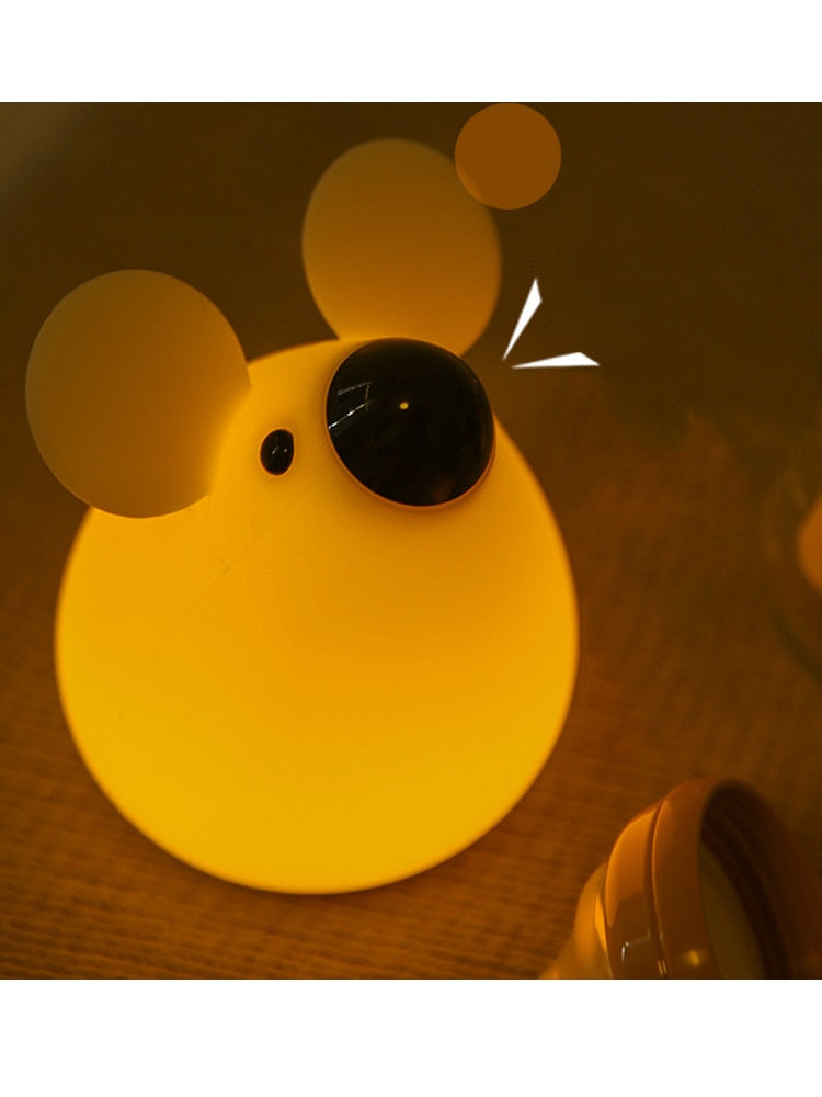 Cute Light Night Lamp Mouse
