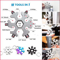18-in-1 multi-tool Snowflake Gadget