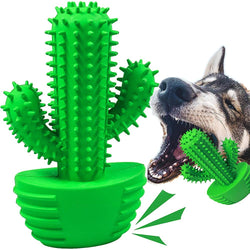 Toothbrush for Dogs Rubber Toy Teeth Cleaner