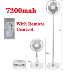 Cordless Foldable Portable Fan