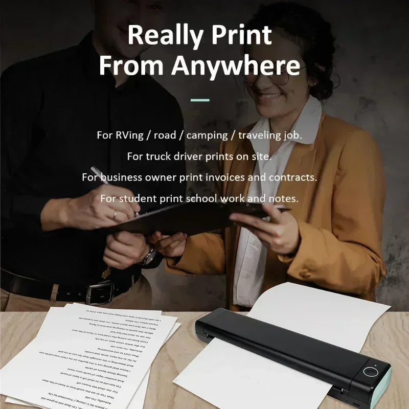 PrintPocket Pro: On-the-Go A4 Printing