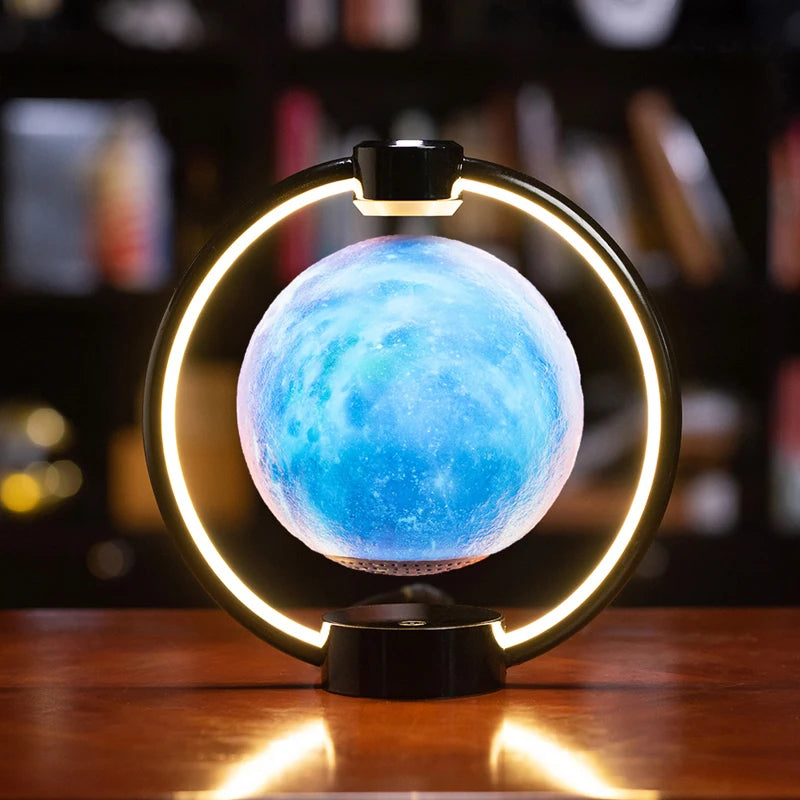 Luna Moon Song Levitating Speaker Lamp