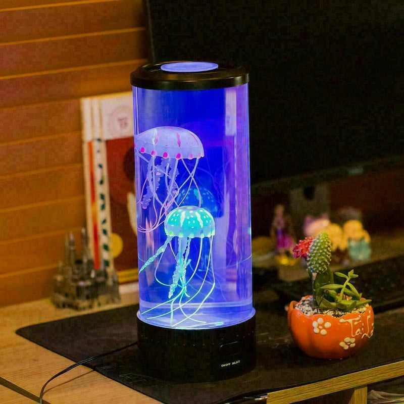 Premium Modern Aquarium Jellyfish Night Light Lava Lamp