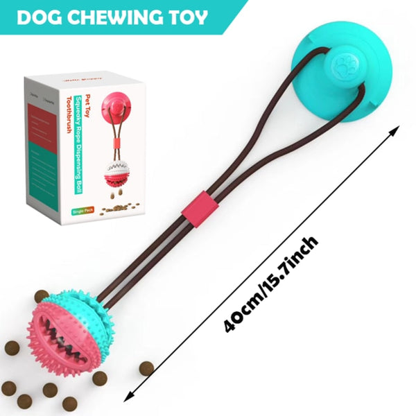 Silicon Suction Cup For Dogs Push Ball Toy