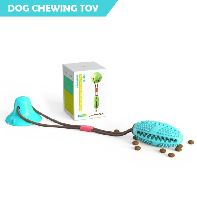 Silicon Suction Cup For Dogs Push Ball Toy