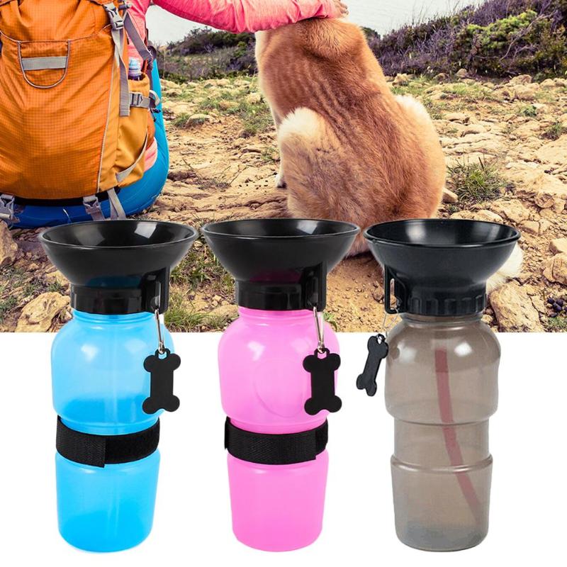 Dog Water Bottle Portable Travel Outdoor Dispenser