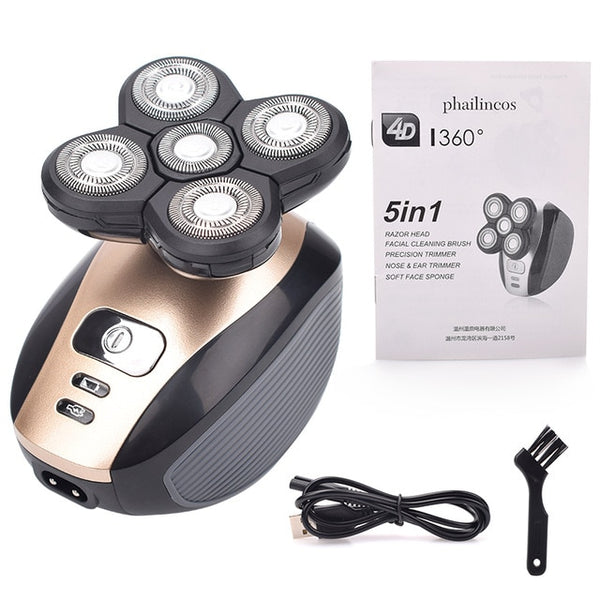 Rechargeable Bald Head Electric Shaver