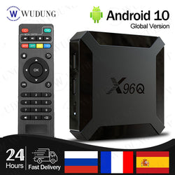 X96Q Smart TV BOX High Quality Android 10.0 2GB 16GB 4K no apps